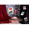 Nemesis Now Queen of Hearts Figurine, Red, 26cm