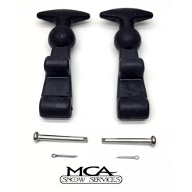 BUYERS SALTDOGG DRIVE ASSEMBLY ENGINE SHROUD 4-3/4 RUBBER HOOD STRAP PIN 3002398