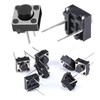 200pcs Tact Button Switch 6 x 6 x 5 mm