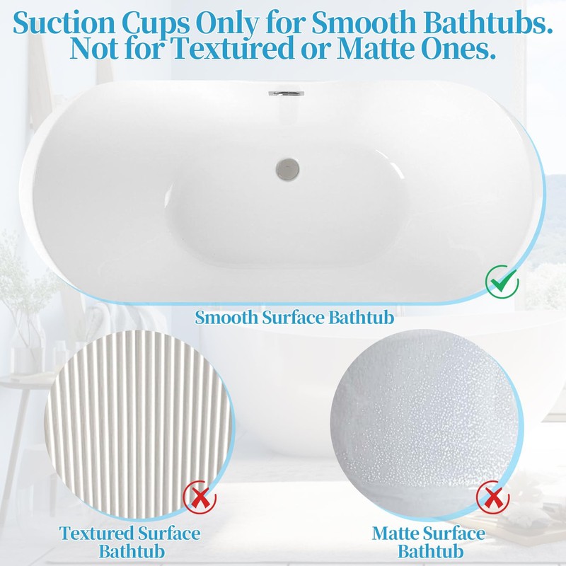 Bubble Bath Mat, Spa Mat for Bathtub for Home Relaxation,