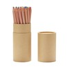 Muji NFB15A6S Colored Pencils, 36 Colors, Paper Tube Case