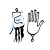 CHENGZI Golf Glove Holder Glove Spacer Golf Products Black and