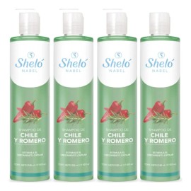 Pack Shampoos Chile Romero 530ml Shelo Nabel