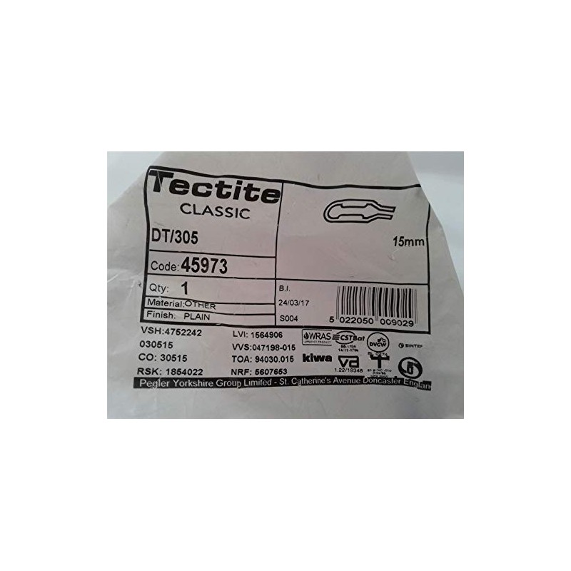 Tectite Plug Fitting Removal Tool 15 mm