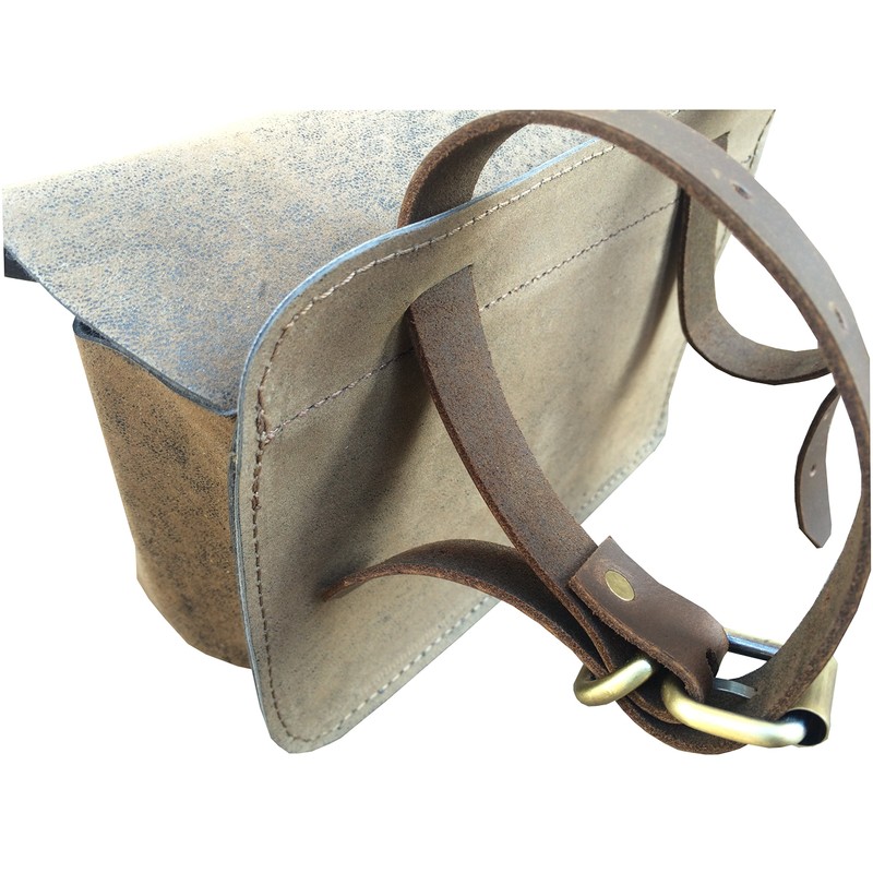 PU Leather Brown Traditional Saddle Bag Horse Riding Equestrian Bits