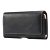 DFV mobile - Horizontal Leather Holster with Belt Loop for