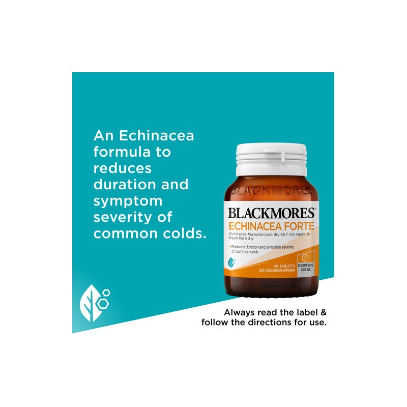 Blackmores Echinacea Forte 40 Tablets