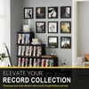 Emfogo Vinyl Record Frame Wall Front Opening, 3-Pack Album Frames