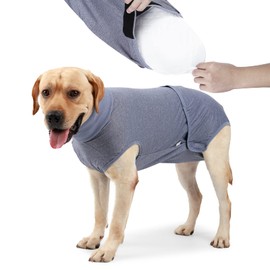 HEYWEAN Full Body Dog Diaper with a Puppy Nappies Physiological Dog Surgery Recovery Suit for Male Female Dogs