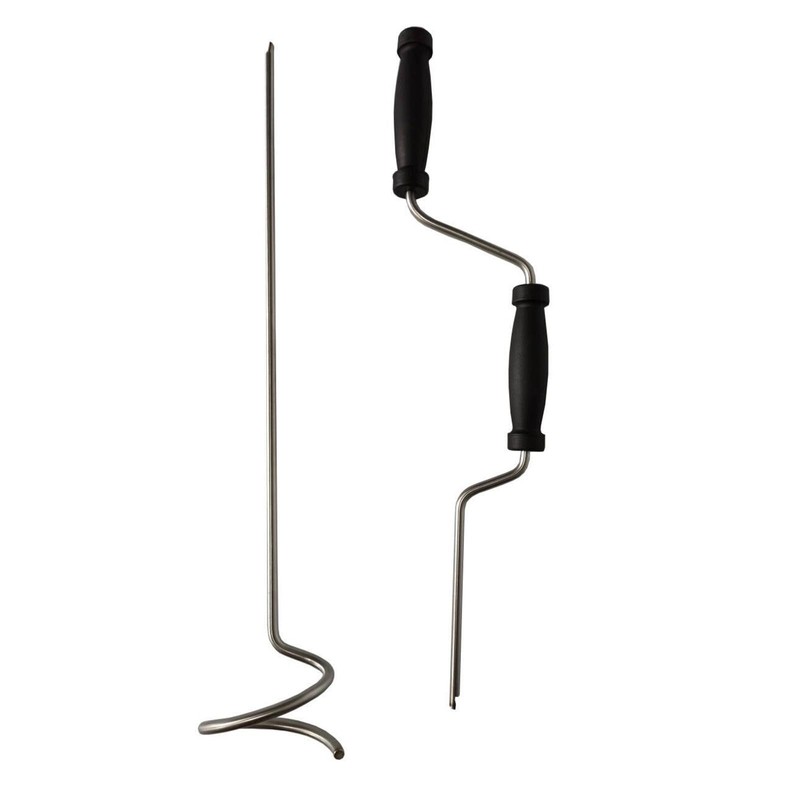 ＫＬＫＣＭＳ Compost Aerator Outdoor Portable Easy to Grip Compost Turner