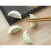 speed mao Funny Delicious Dumplings Ceramic Chopsticks Rest Caratry Set