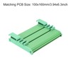 sourcing map PCB DIN Rail Mount Carrier PCB Mount Holder