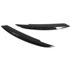 2PCS Car Headlight Eyebrows Carbon Fiber Style Left Right Replacement