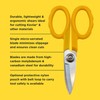 Miller KS-1 Yellow Fiber Optic Kevlar Scissors, Easily Portable Utility
