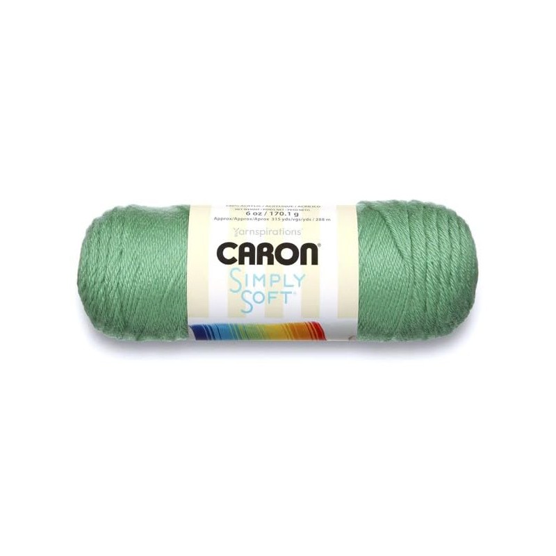 Caron Simply Soft Yarn Assortment (Greenery)