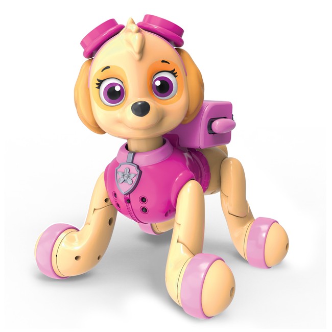 Paw Patrol, Zoomer Skye, Interactive Pup with Missions, Sounds and Phrases, by Spin Master
