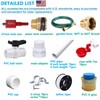 Automatic Chicken Watering System with PVC Pipe (Real Complete Set