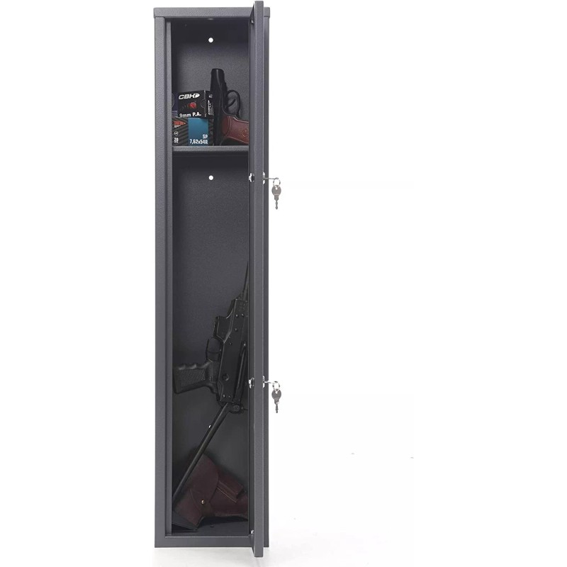 Wickerix Buffalo 1015 Gun Rifle Shotgun Metal Small Security Cabinet