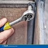 S&R Reversible Ratchet 1/4" Ratchet Wrench, Ratchet 45 Teeth for