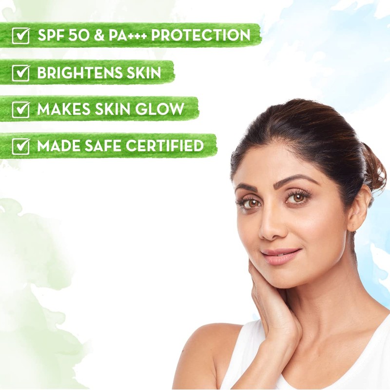 Mamaearth Vitamin C Daily Glow SPF 50 Sunscreen with PA+++