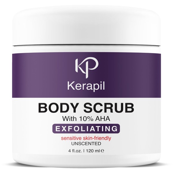 KP Exfoliating Body Scrub with 10% AHA – Keratosis Pilaris