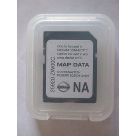 ZW00C 11-12 13 14 NISSAN Connect SD Card, Navigation GPS MAP Data, NAVTEQ, NA/North America US Canada 25920-ZWOOC,Rogue Versa Note/Versa Sedan Juke Cube SENTRA NV200 Van