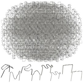 AGT Accessories for Plastic Welding Machine: Set of 2000 Welding Nails for Plastic Welding Machine KSW-10, 8 Nail Types (Plastic Welding Machine Clips, Plastic Welding Machine Set, Car)