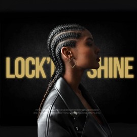 EBIN NEW YORK Black Hair Styling Agent Gel for Locs Twists and Braids Extreme Hold 8oz