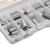 33PCS M8x1.25 Threaded Insert Assortment Kit Stainless Steel Thread Reducer