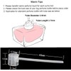 baolaili 10pcs Perfume Dispenser & Refillable Bottle Cosmetic Atomiser for