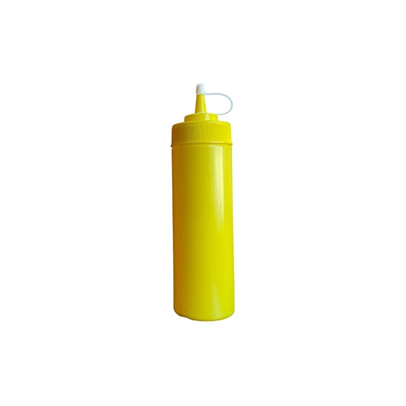 Ketchup and Mustard Squeeze Bottle Dispenser Set 12-Ounce Each For