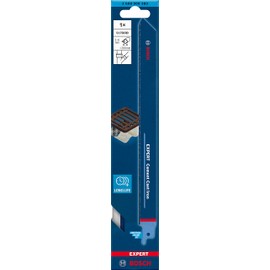 Bosch Professional 1x Expert ‘Cement Cast Iron’ S 1750 RD Reciprocating Saw Blade (for Cast iron, Fibre plastics GFK, CFK, Length 250 mm, Accessories Reciprocating Saw)
