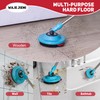 Wa.IE Jiemi Spin Mop Scrub Brush - 360°Spin Magic Mopping,Round