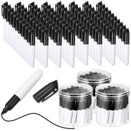 Ctosree 120 Pcs Mini Dry Erase Markers for Nurses Badge Erasable Whiteboard Markers with Cap Clips Back to School Low Odor Dry Erase Pens for Office Classroom Supplies