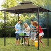 Eurmax USA High Performance Grill Gazebo Canopy Replacement Cover 5x8
