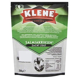Salmiak Candy | Klene | Salmiakriksen Soft Salt | Total Weight 8.82 ounce