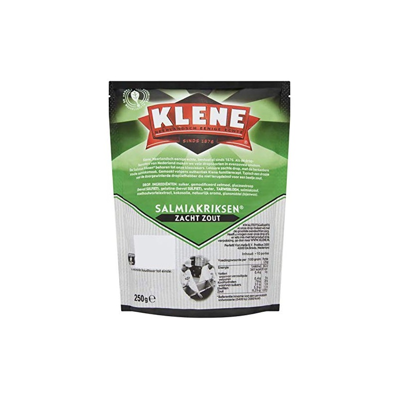 Salmiak Candy | Klene | Salmiakriksen Soft Salt | Total