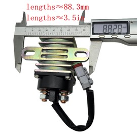 Kridets 3740150 241-8368 2915064 24V 100A Relay Solenoid Compatible with JLG 1230ES 1930ES 2030ES 2632ES 2646ES 2632ES 3246ES 3248RS 1932R 1532R for Caterpillar 725 730 735 740 621G 623G 627G