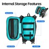 Motorcycle Tank Bag Waterproof 2L Motorcycle Front Pocket with Removable