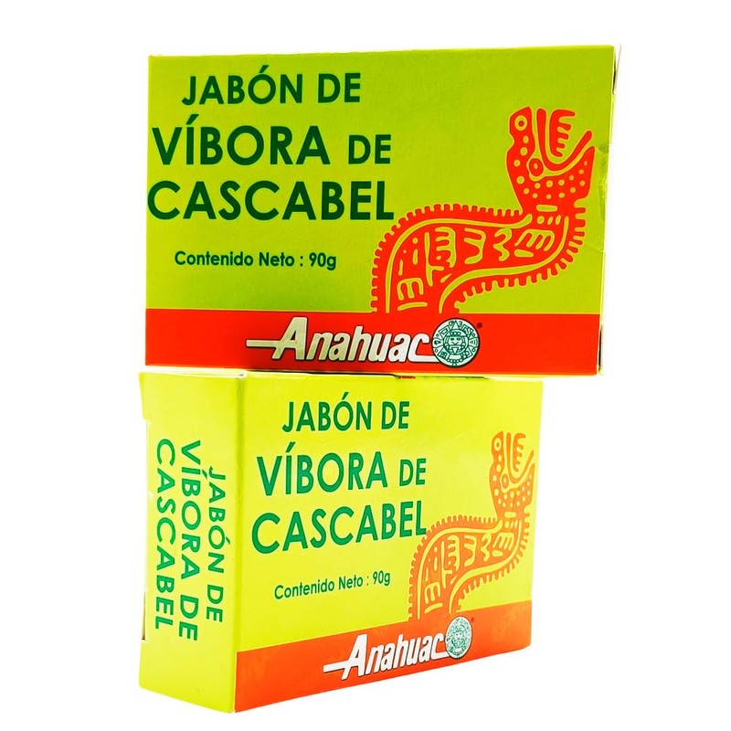 Jabon Vibora de Cascabel Pack de 2 pzas Anahuac