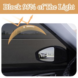 4 Stück Auto Sichtschutz Fenster Sonnenschutz Auto Seitenscheibe mit UV Schutz Halten sie Mücken Fern und Bleiben sie Kühl und Komfortabel für Universal Auto Schwarz