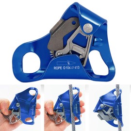 Mountaineering Descender Durable Chest Ascender 8-13mm Rope Clamp for Rock Tree Climbing Sports