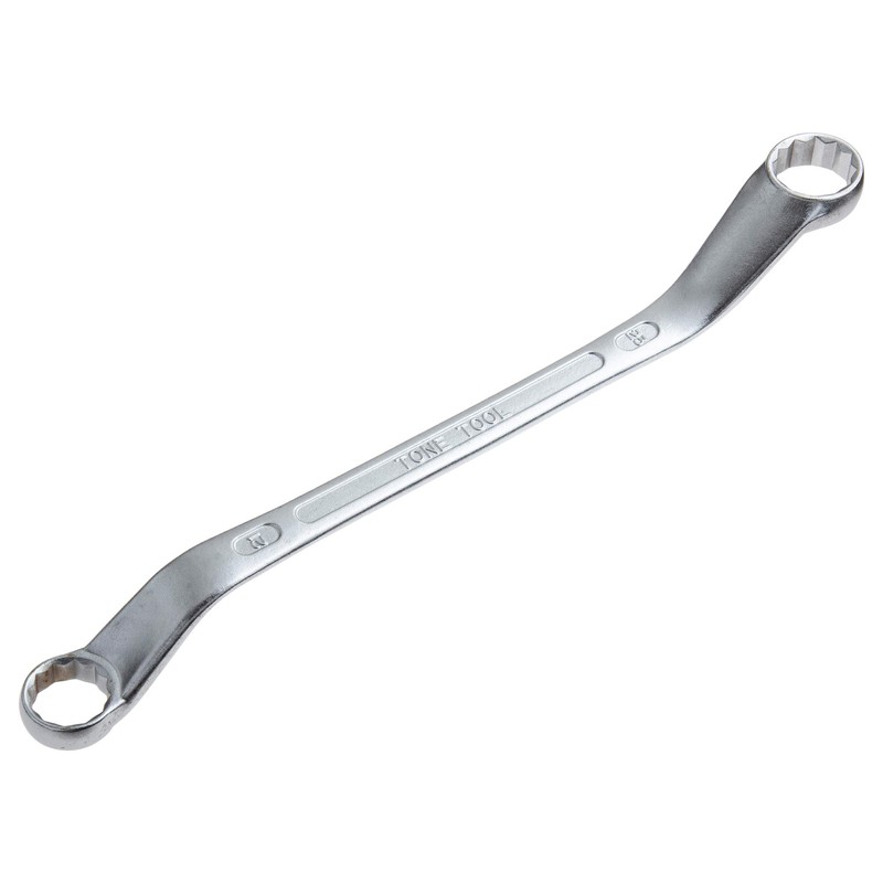 TONE M45-2123 Long Box Wrench (45°) 2-Sided, Widths 21 x