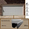 YONOVNEW Heavy-Duty Garage Door Bottom Seals Kit with U-Shape Aluminum