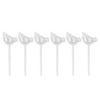 6Pcs Bird Shaped Plant Waterer Automatic Glass Bird Shape Design