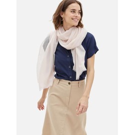 XuoAz Women Summer Cotton Blend Scarfs Lightweight Large Lined Shawl Wrap Beach Travel Wrap