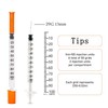 MKUCCD Syringes 29G 1ml/cc (13mm) Dispensing Tools，Lab Syringes, Plastic Syringe