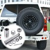 1 Set Metal Tire Carrier Hinge Kit Include The Necessary