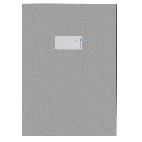 HERMA Paper Exercise Book Cover A4, with Inscription Field, Made