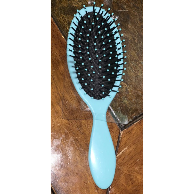 More Than Magic - Teal Monogram Detangling Hair Brush -